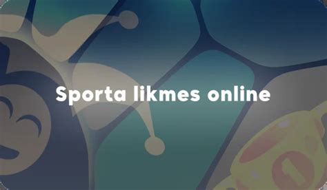 Sporta Totalizators & Likmes Internetā .